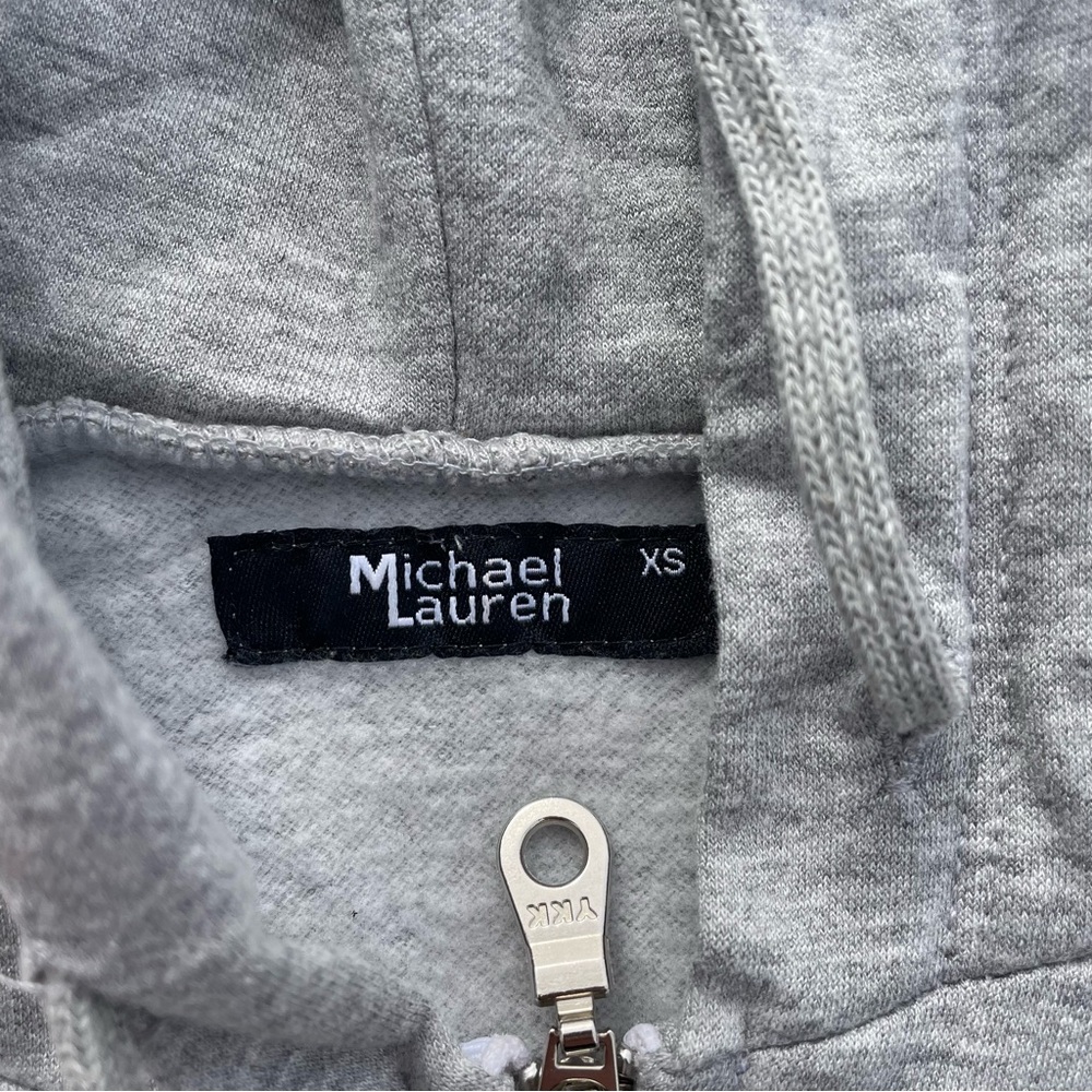 MICHAEL LAUREN Women's Coolidge Classic Hoodie and Pants Size XS In Grey - Picture 9 of 11